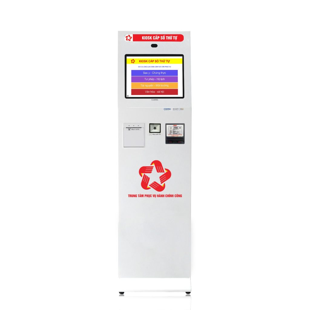 Kiosk cấp số thứ tự ComQ Q-KIOSK 1537 CMT