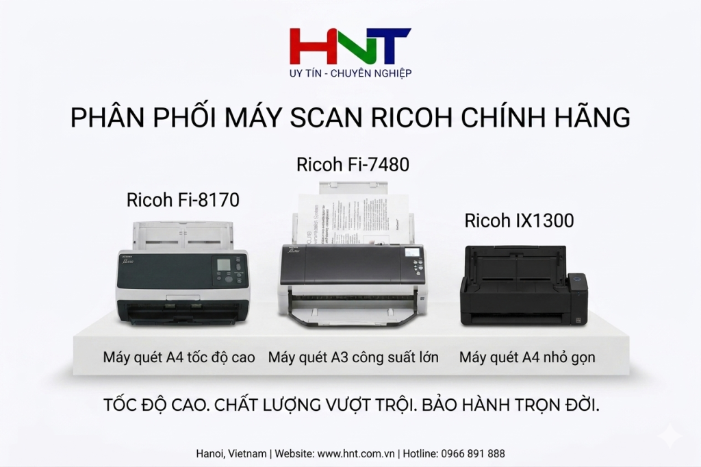 So sánh Ricoh fi-8170 với các đối thủ cùng phân khúc
